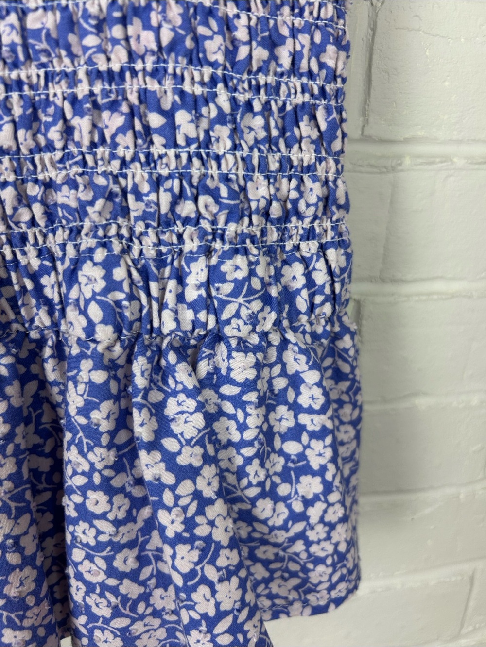Altar’d State Floral Print Smocked Top Size M - Picture 6 of 9